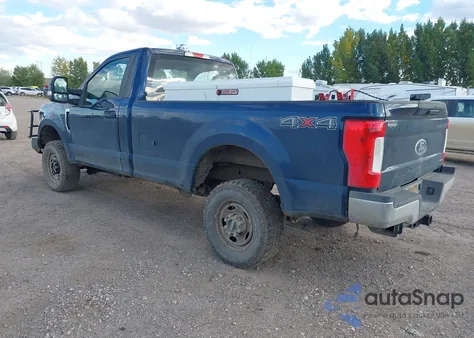 2019 Ford F-250 Xl из США, поврежденный, VIN 1FTBF2B60KEC70758